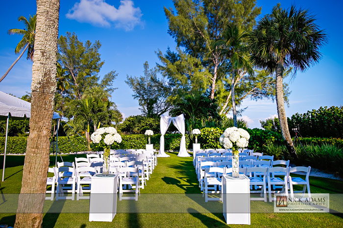 Casa Ybel, wedding bouquet, ceremony,lawn,Bermuda grass, tented reception, beach wedding, Sanibel, Nick Adams Photography